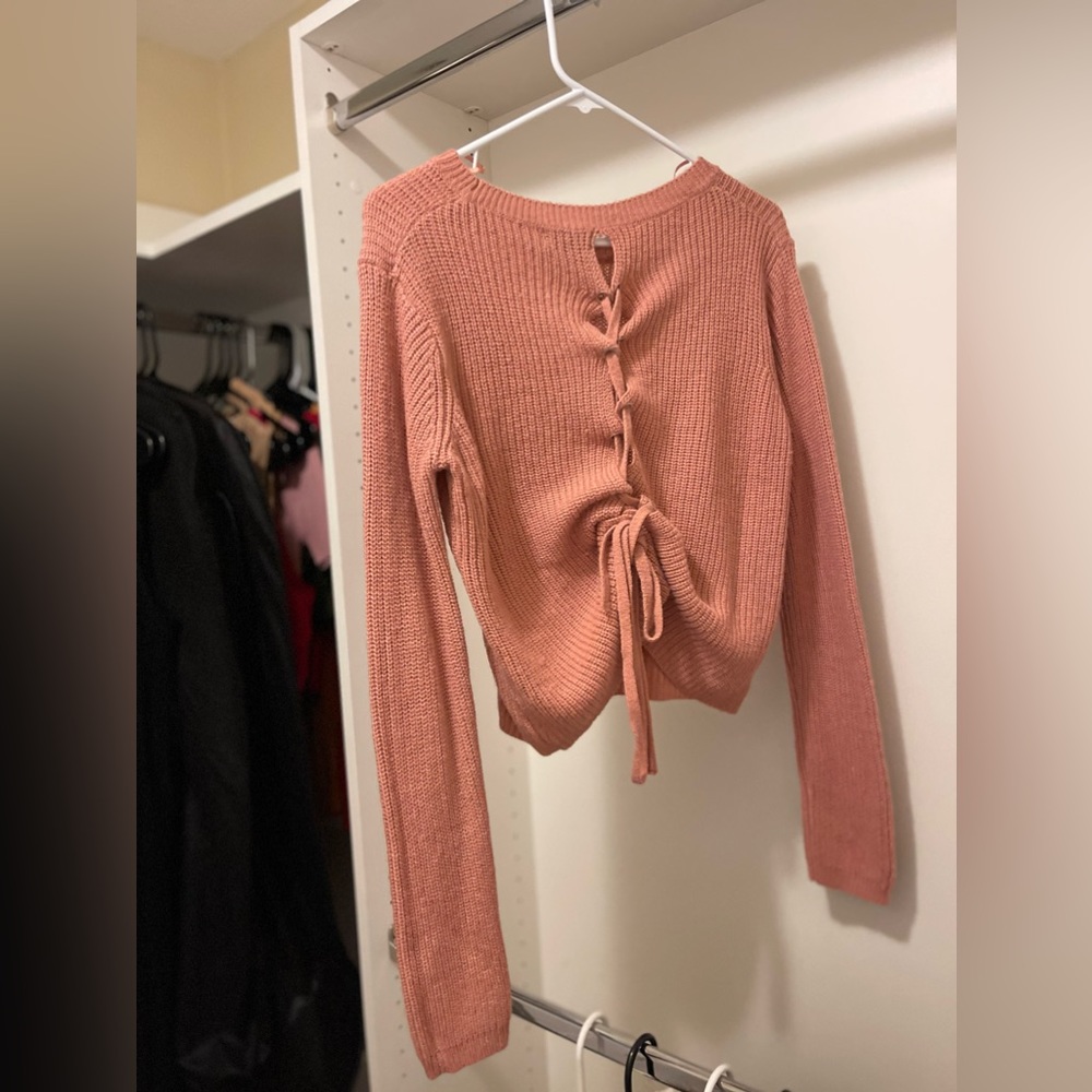 Pink Sweater